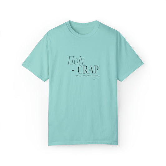 BIG BANG THEORY: Garment-Dyed T-shirt "Holy Crap on a Cracker -Penny"