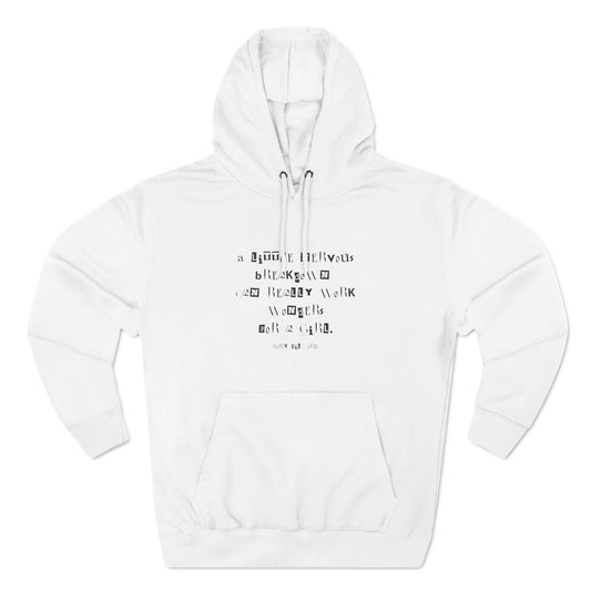 Gilmore Girls/Quote/Rory/Gift/Funny Hoodie "A little nervous breakdown can really work wonders for a girl.-Rory Gilmore-"