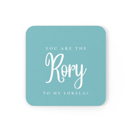 Gilmore Girls Inspired/Funny/Gift/Cork Back Coaster"You are the Rory to my Lorelai."