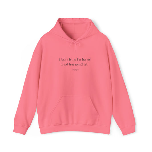 The Office Kelly Inspired quote Unisex Heavy Blend™ Hooded Sweatshirt"I talk a lot, so I've learned to just tune myself out. Kelly Kapoor